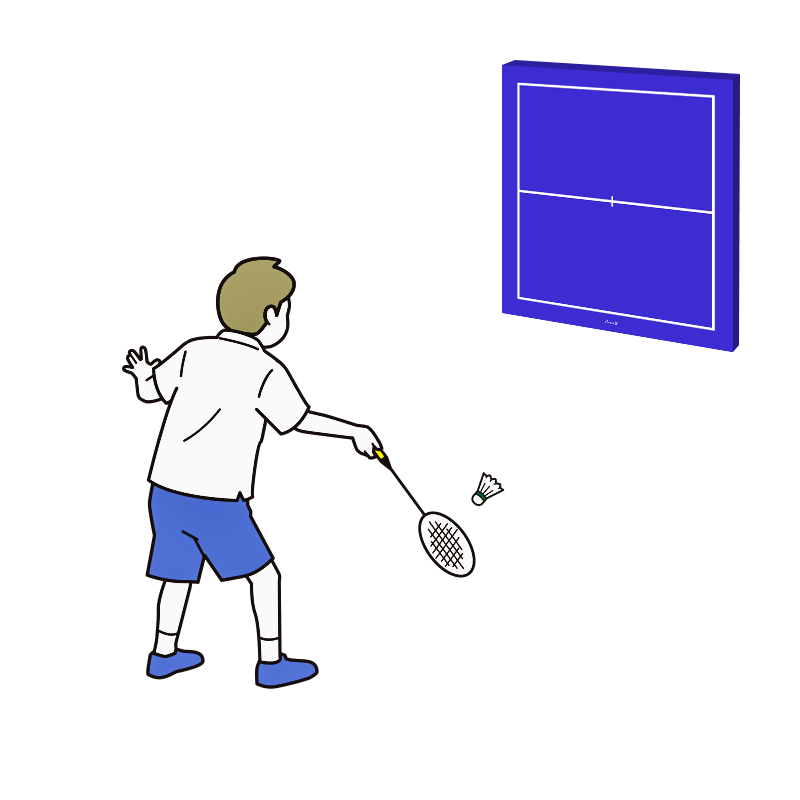 mintonの壁 - ミントンのカベ